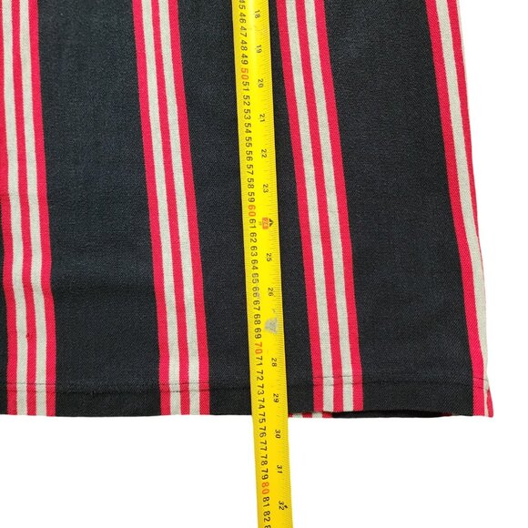 Chaps Ralph Lauren Vintage 90’s Vertical Striped Polo Shirt Size L Logo - Picture 13 of 14